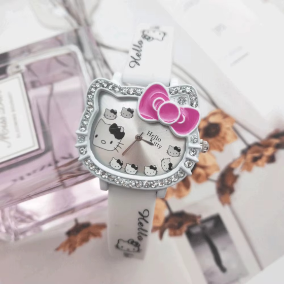 Hello Kitty dječji sat bijeli